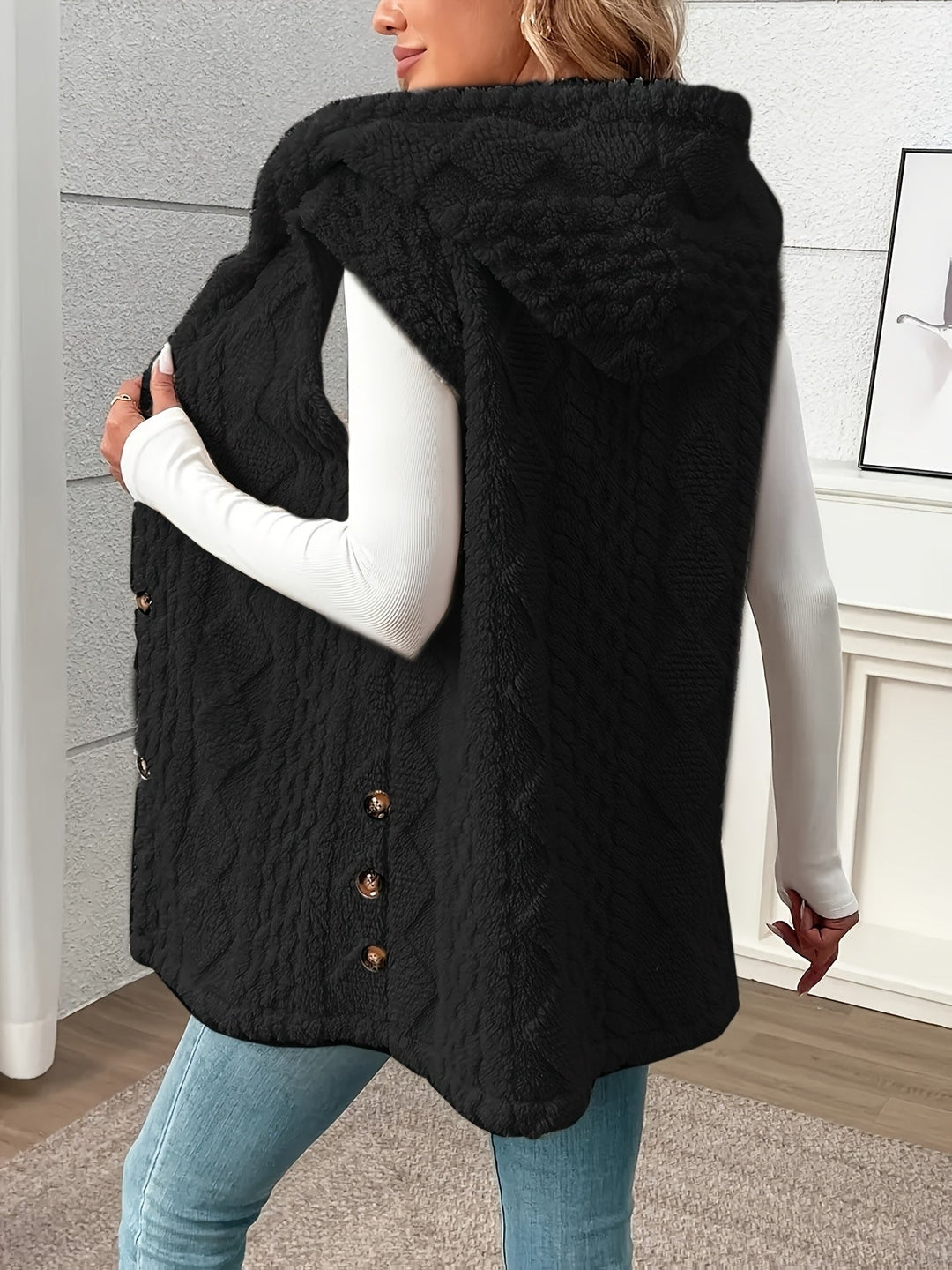 Lorna | Gezellige Gevoerde Mouwloze Vest