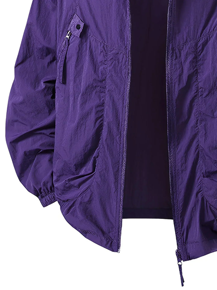 Dylan | Buitensport Waterdichte Windbreaker Jas met Verstelbare Kap