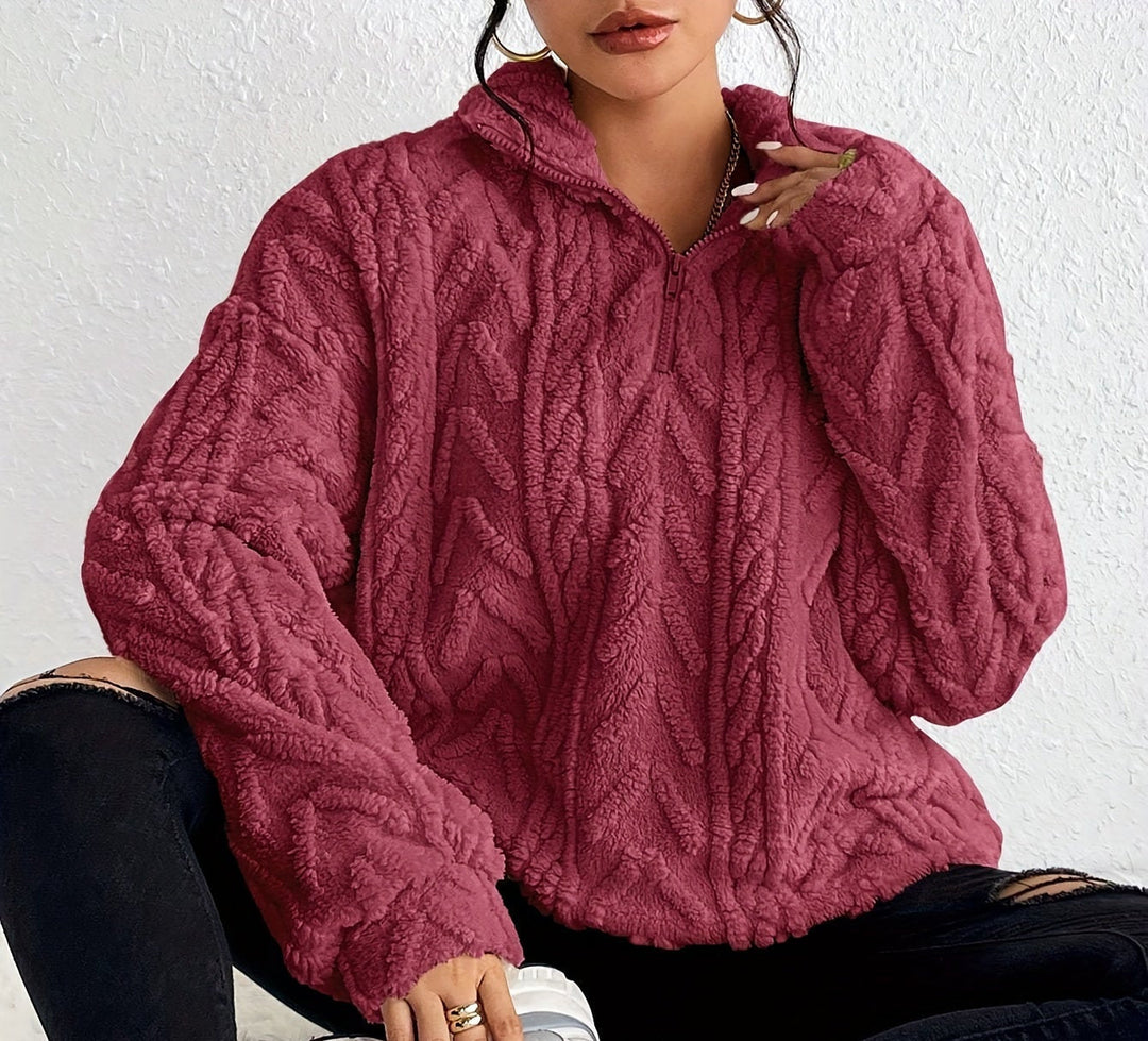 Aicha | Kabelgebreide Oversized Gecombineerde Trui