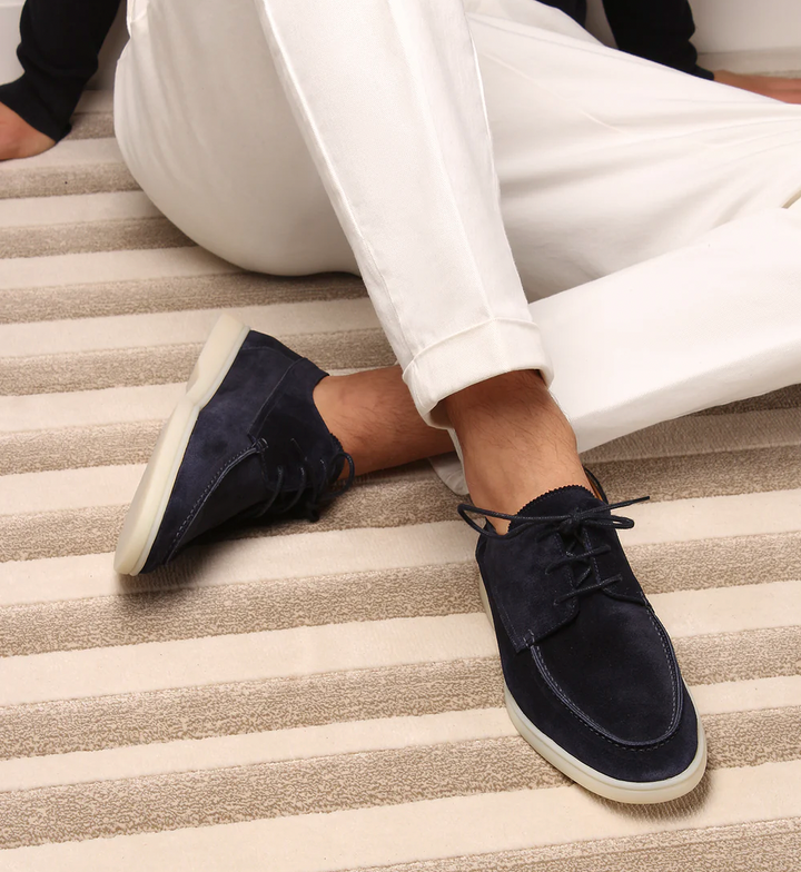 Van Dal | Stijlvolle Suède Veterschoenen voor Mannen
