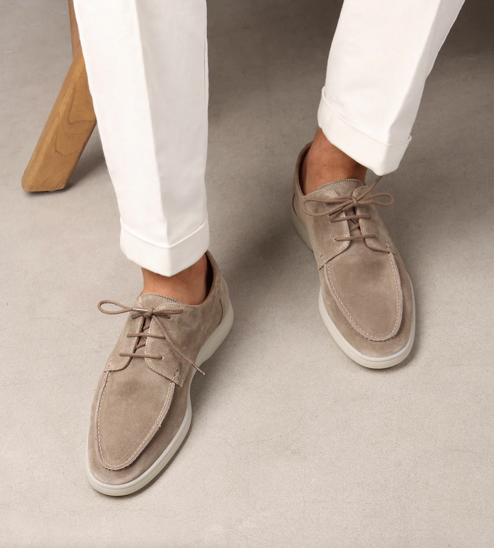Van Dal | Stijlvolle Suède Veterschoenen voor Mannen
