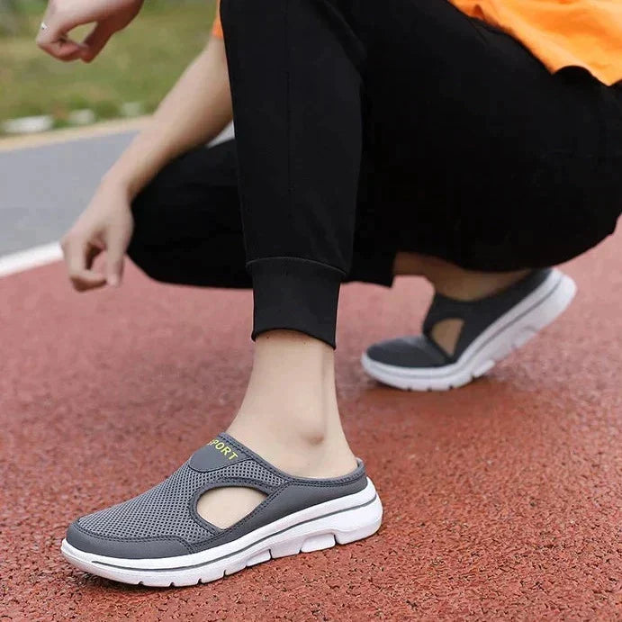Dames Lichte Comfort Slip-On Wandelschoenen