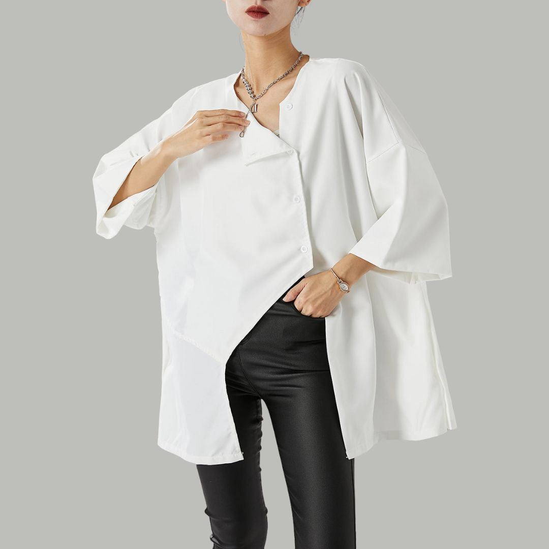 Annabel | Asymmetrische blouse