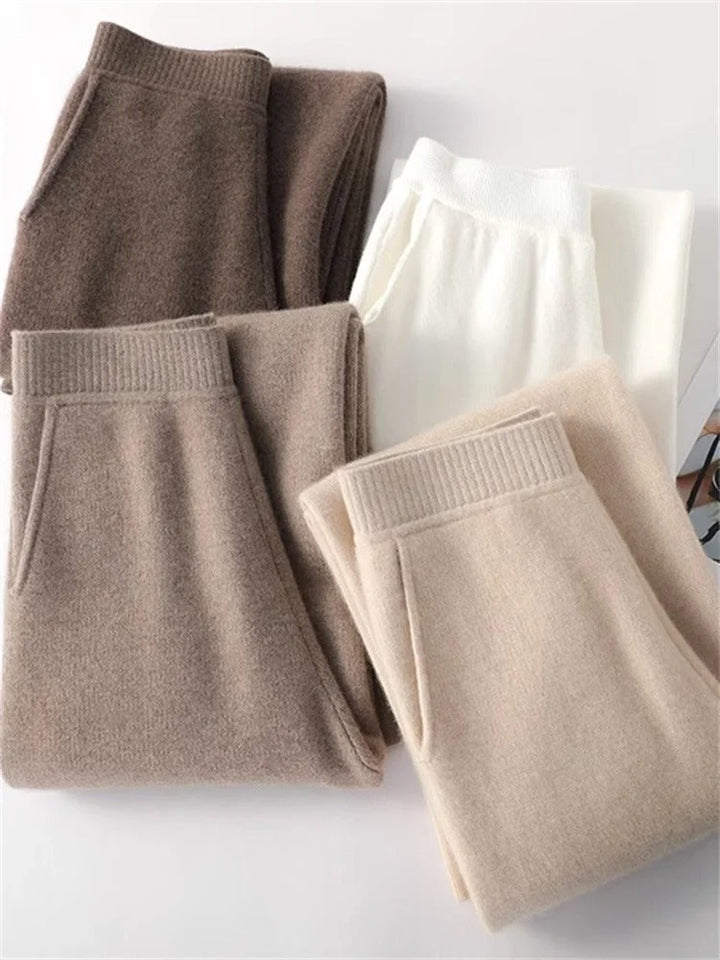 AstraSilk Hoge Taille Kasjmier Comfort Broek Voor Warmte En Zachtheid De Hele Dag