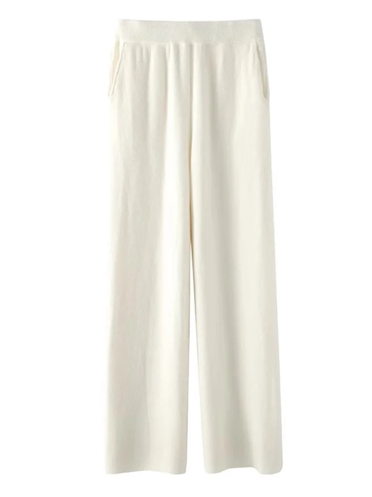 AstraSilk Hoge Taille Kasjmier Comfort Broek Voor Warmte En Zachtheid De Hele Dag