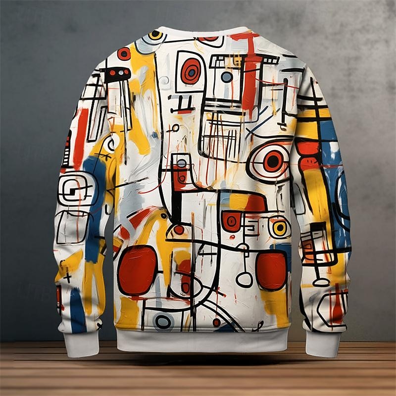 Nash | Kunstzinnige Crew Neck Sweatshirt