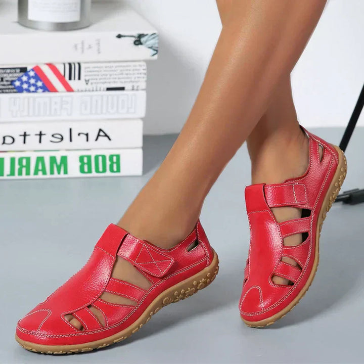 Orthopedische Comfort Sandalen Met Gesloten Neus Voor Dames