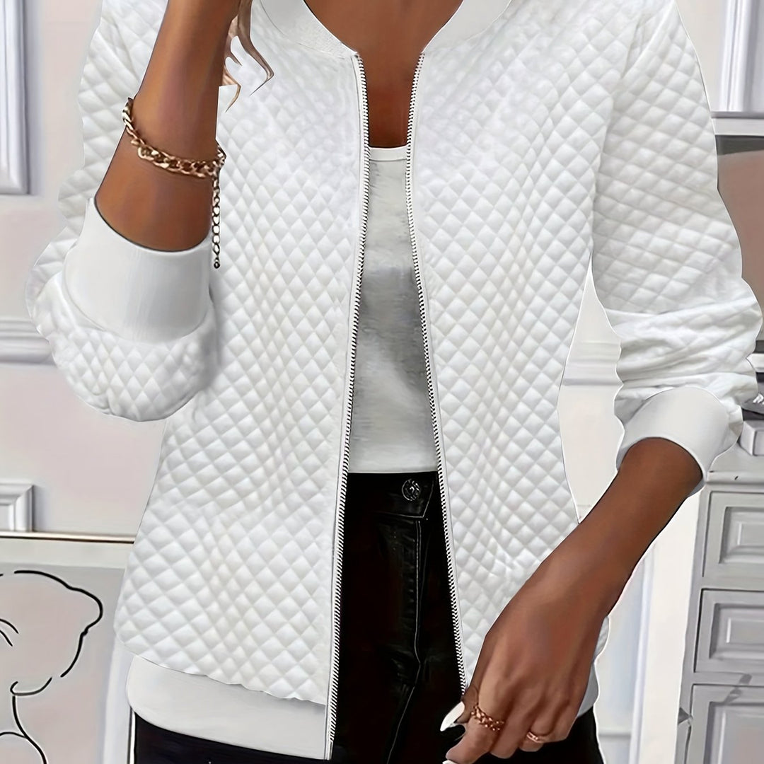 Carolyn | Gequilt Textuur Baseball Jack