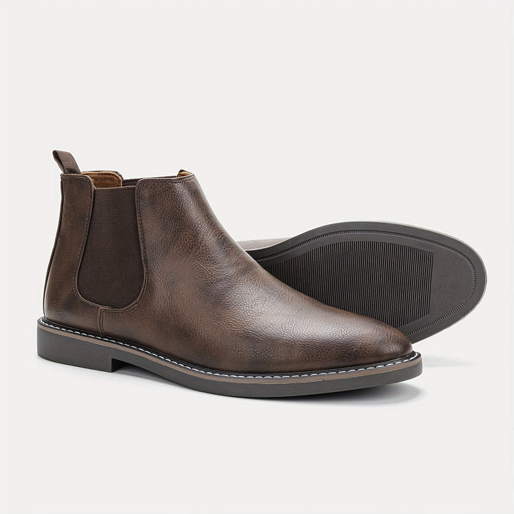 Nelson | Verfijnde Slip-On Chelsea Boots