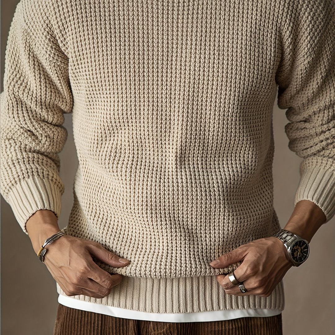 Trui Heren - Gestreepte Slim Fit voor Herfstlooks - Slim Fit - Puento Fortade - TP - Essential