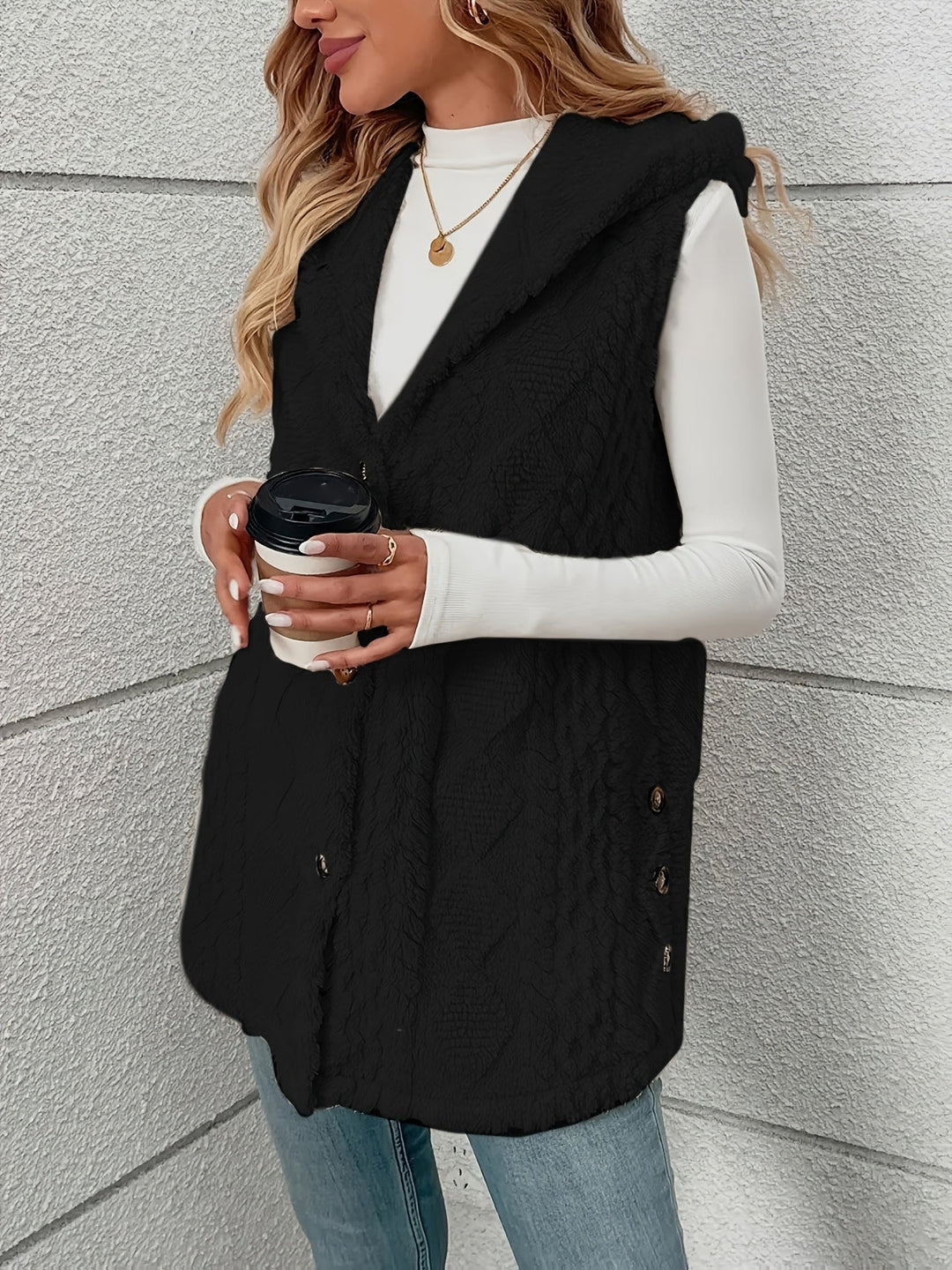 Lorna | Gezellige Gevoerde Mouwloze Vest