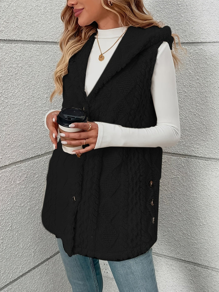 Lorna | Gezellige Gevoerde Mouwloze Vest