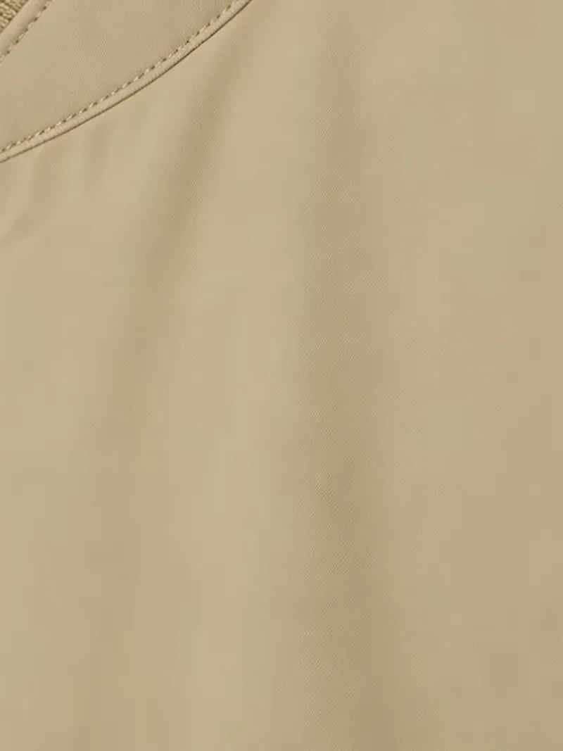 Slim fit trenchcoat met zakdetail