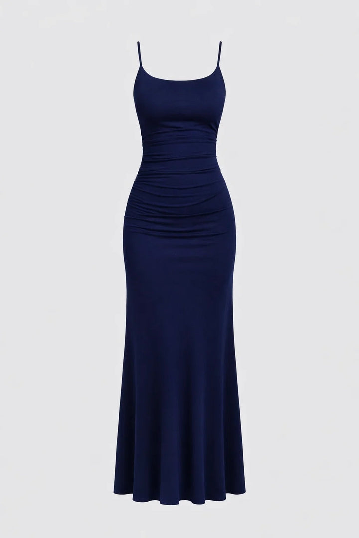 Bodycon Maxi Jurk Dames Dunne Bandjes Elegant Formeel