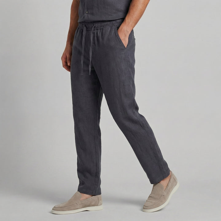 Broek Heren Wide Leg Casual Zomer