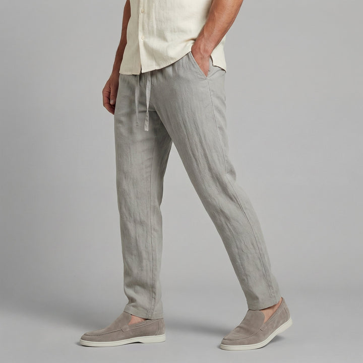 Broek Heren Wide Leg Casual Zomer