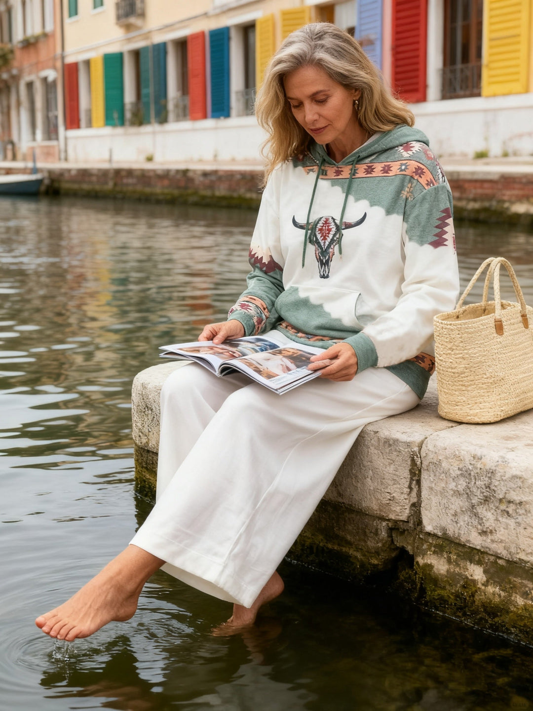 Tamsin | Hoodie met Westerse Inspiratie