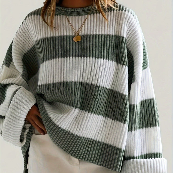 Ivy | Ontspannen Colorblock Trui