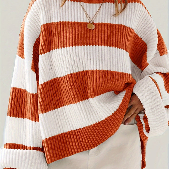 Ivy | Ontspannen Colorblock Trui