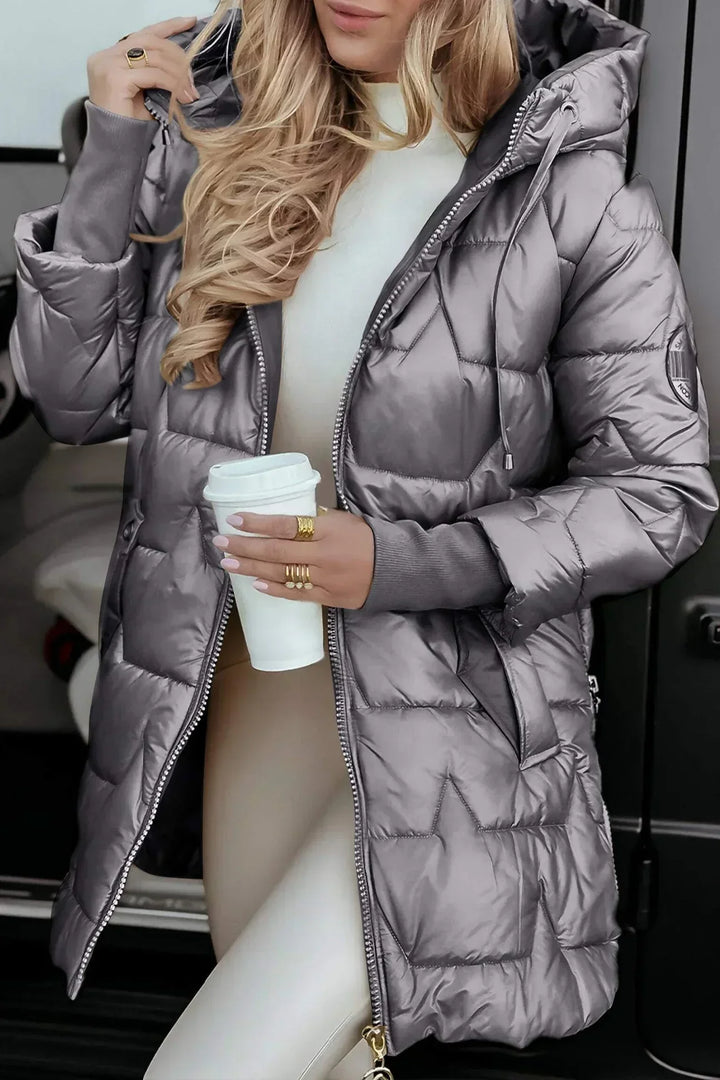 Carla | Gevoerde Oversized Hedendaagse Puffer Jas