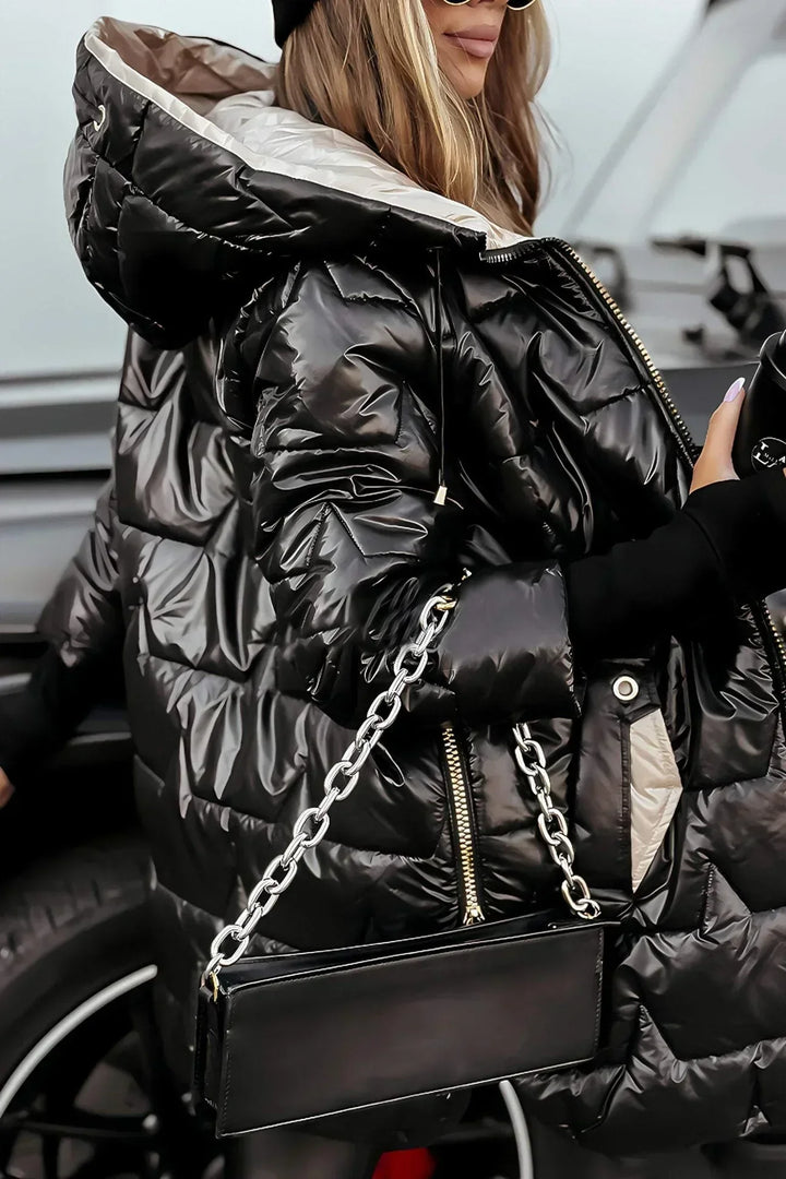 Carla | Gevoerde Oversized Hedendaagse Puffer Jas