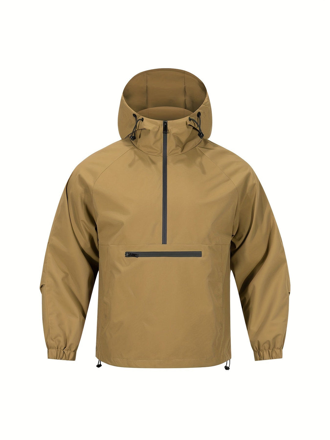 Cas | Casual sportjack met capuchon en lange mouw