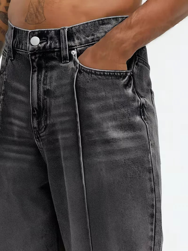 Loose fit jeans met vijf-pocket styling