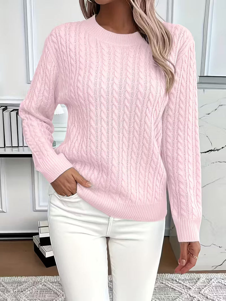 ADRIANA – KABELBREI COZY LANGERMIG TRUI