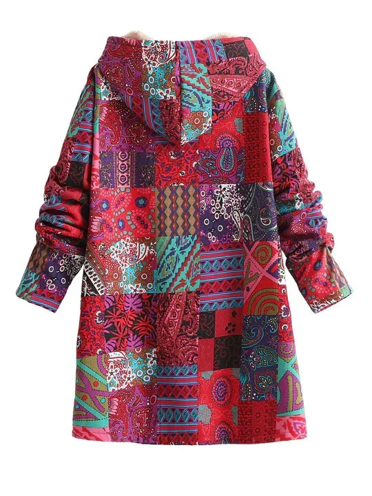 Remi - Comfortabele Patchwork-Jas