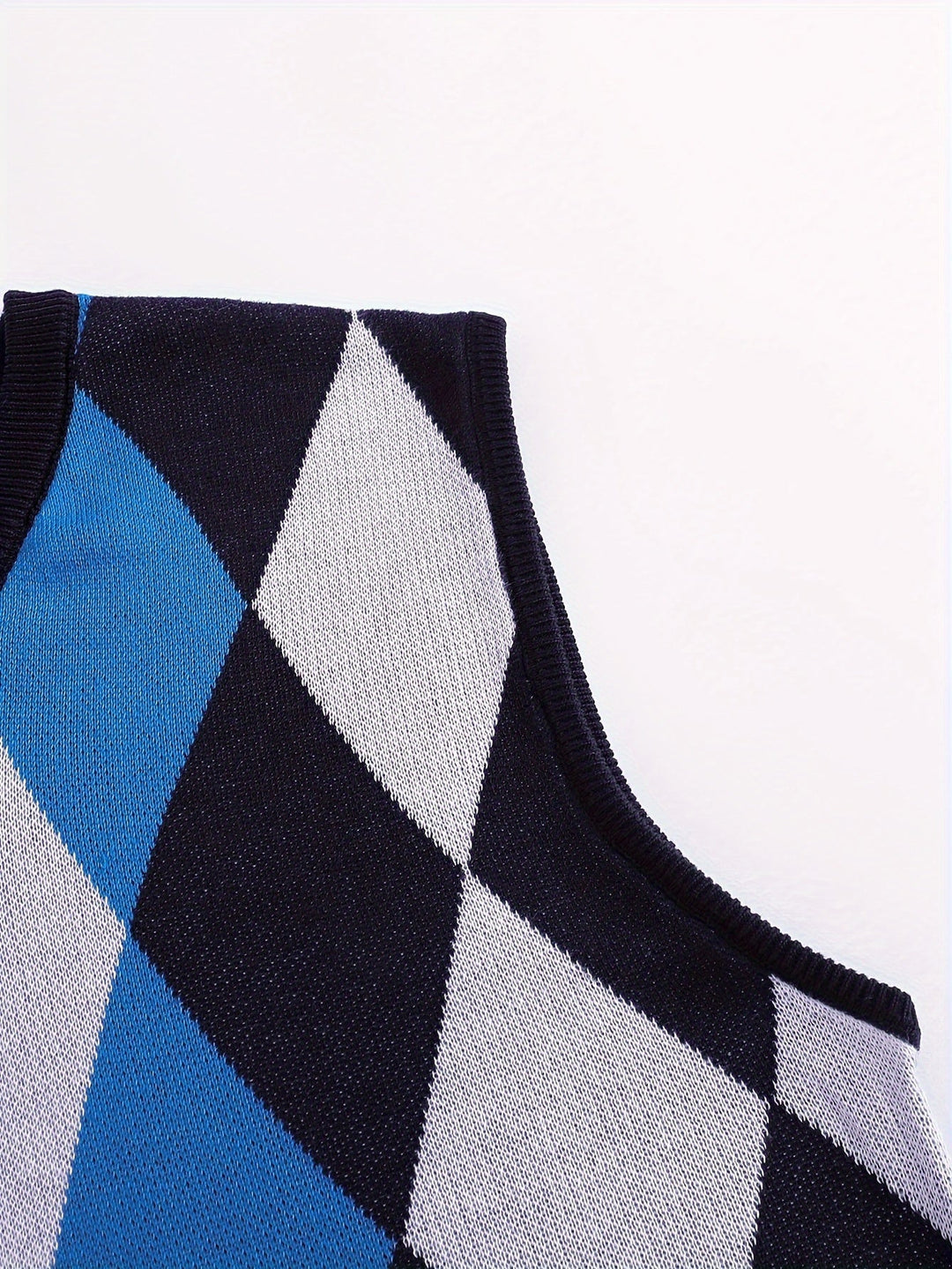 Chandler | Klassieke Argyle Sweater Vest