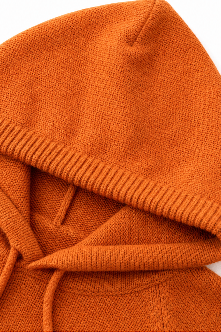 Hushwell – Trekkoord Kap Ribbelgebreide Pullover