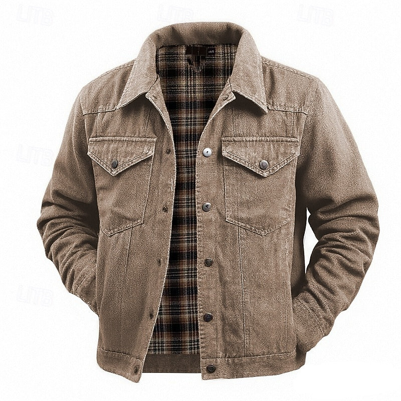 Harrison Ridge | Robuuste Voering Trucker Jas