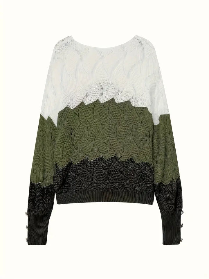 EMMA – COZY CHIC WAVE BREI SWEATER