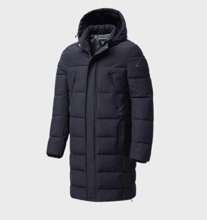 Daan | Klassiek wind- en waterdicht parka jack met dikke capuchon