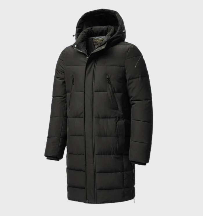 Daan | Klassiek wind- en waterdicht parka jack met dikke capuchon