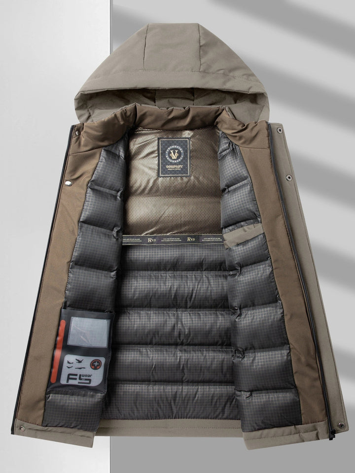 Winterjas Heren - Stijlvol met Ritszakken - Regular Fit - Puento Fortade - TP - Essential