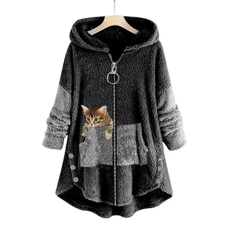 Agnes | Ultra-zachte en warme pluche hoodie