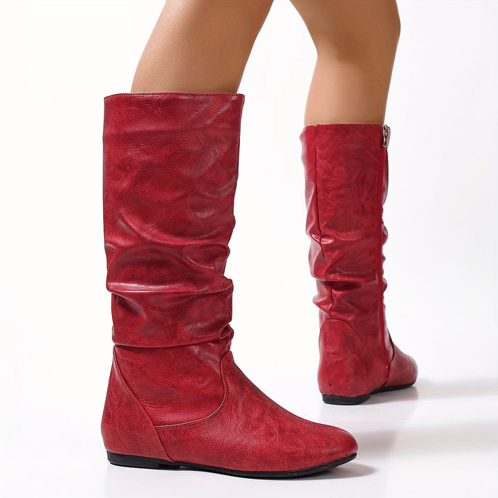 Maureen | Slouchy Mid-Calf Boots