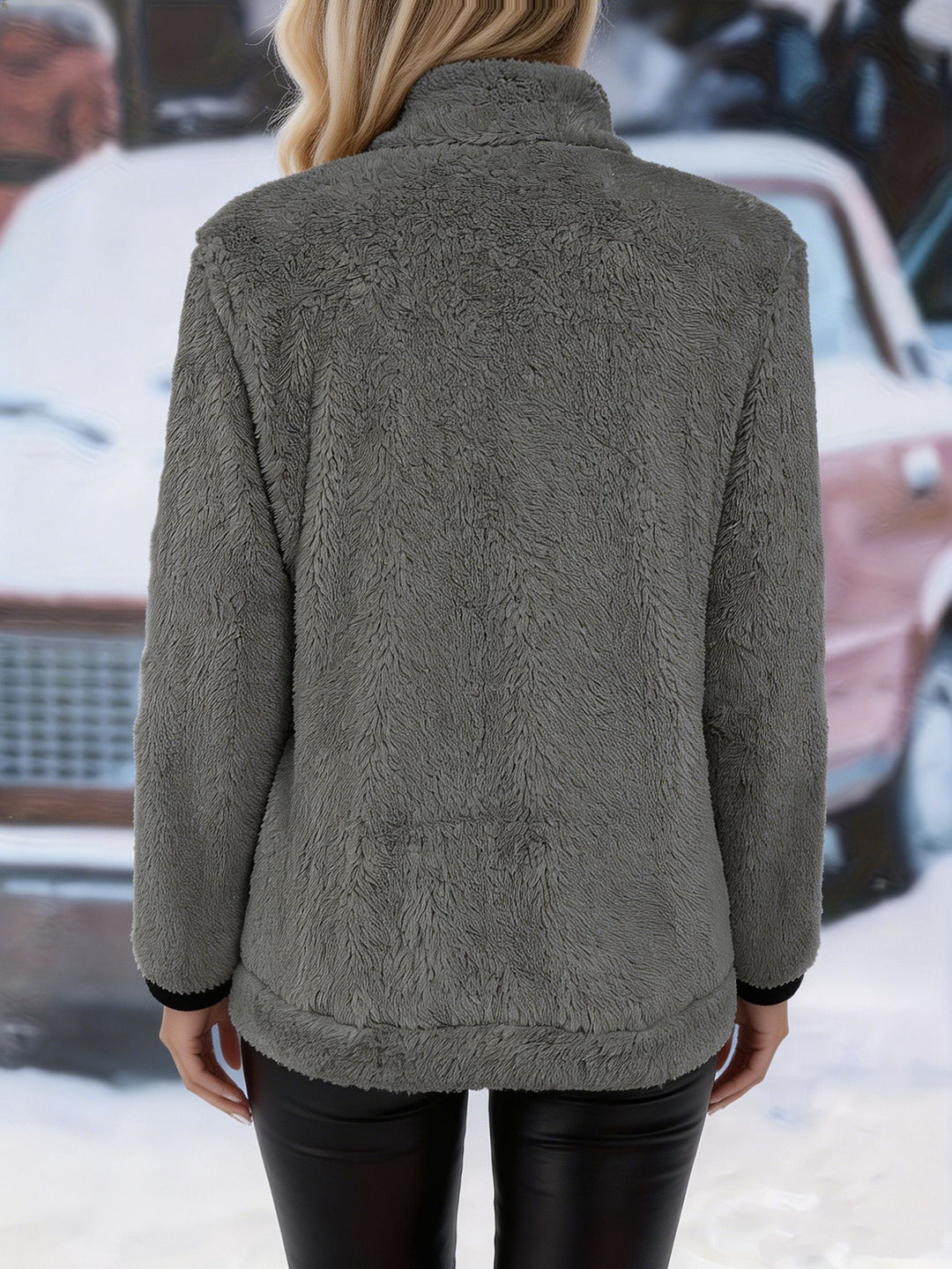 Simone | Gezellige Zip-Up Jas