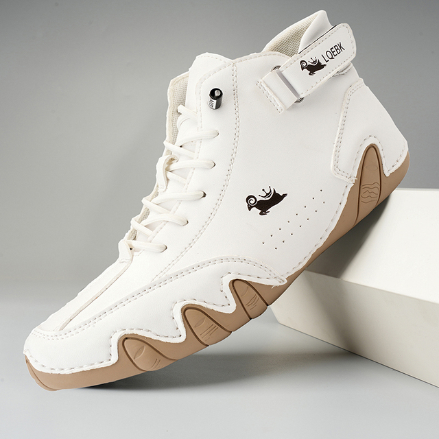 Decks | Ultra-comfortabele antislip blotevoetschoen van leer (Unisex)