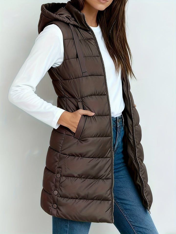 Dorka | Moderne Relaxed Jas met Kap