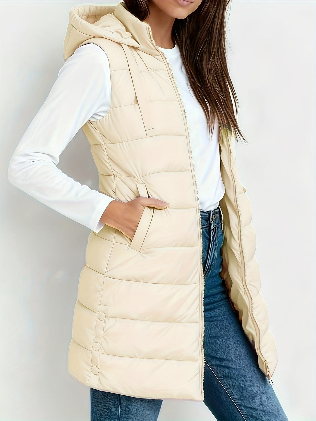 Dorka | Moderne Relaxed Jas met Kap