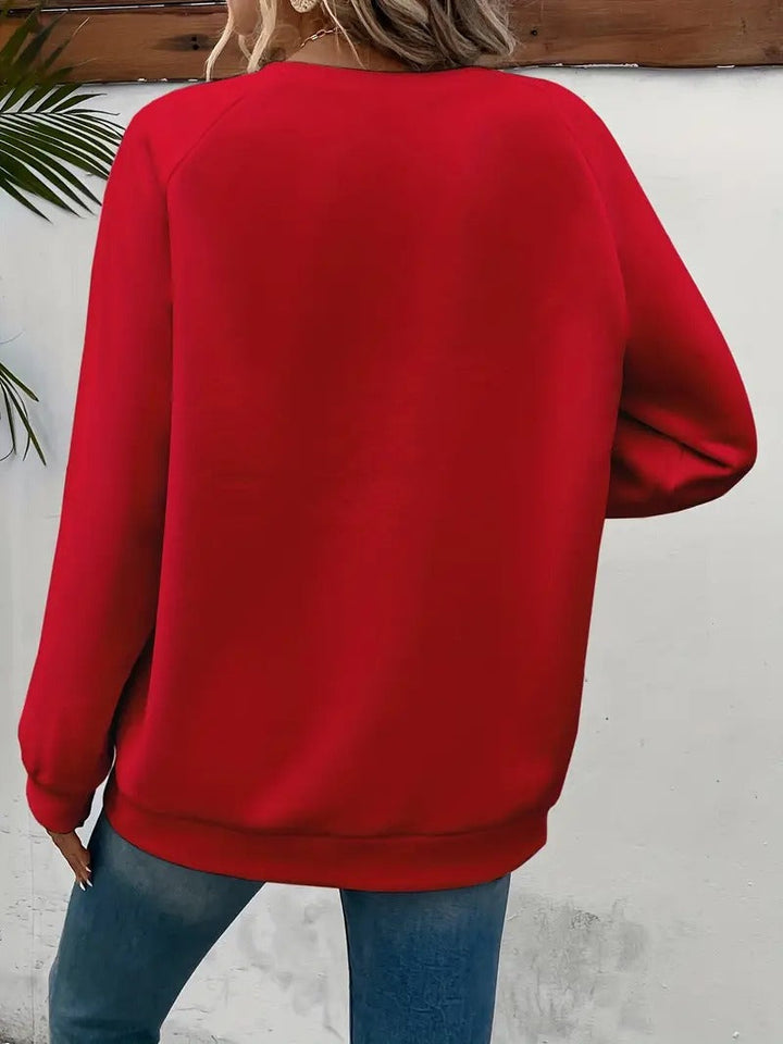Heartzone - Casual Sweatshirt Met Hartmotief