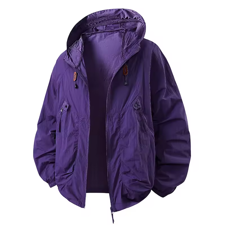 Dylan | Buitensport Waterdichte Windbreaker Jas met Verstelbare Kap
