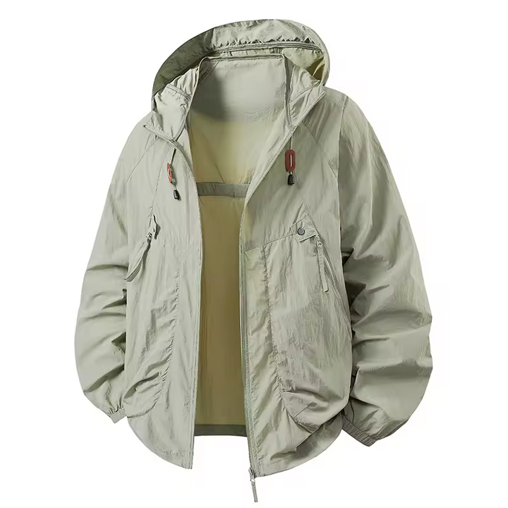 Dylan | Buitensport Waterdichte Windbreaker Jas met Verstelbare Kap