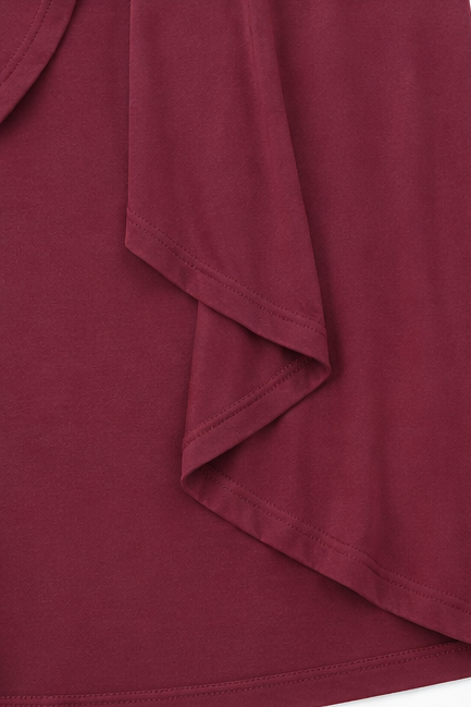 Wearbella – 3/4 Mouw Open Voorkant Waterval Cardigan
