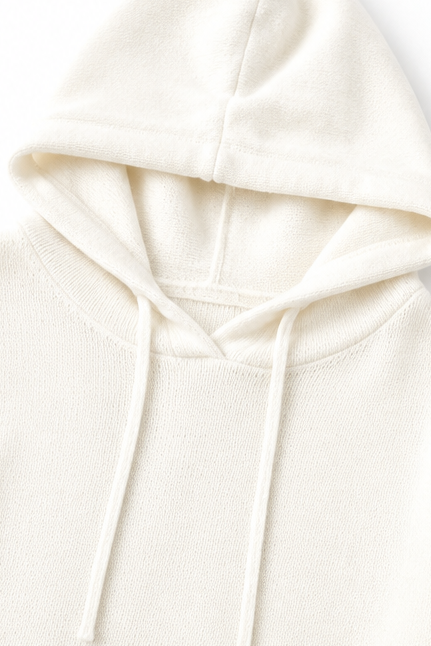 Wearbella – Oversized Trui met Capuchon en Touwtjes