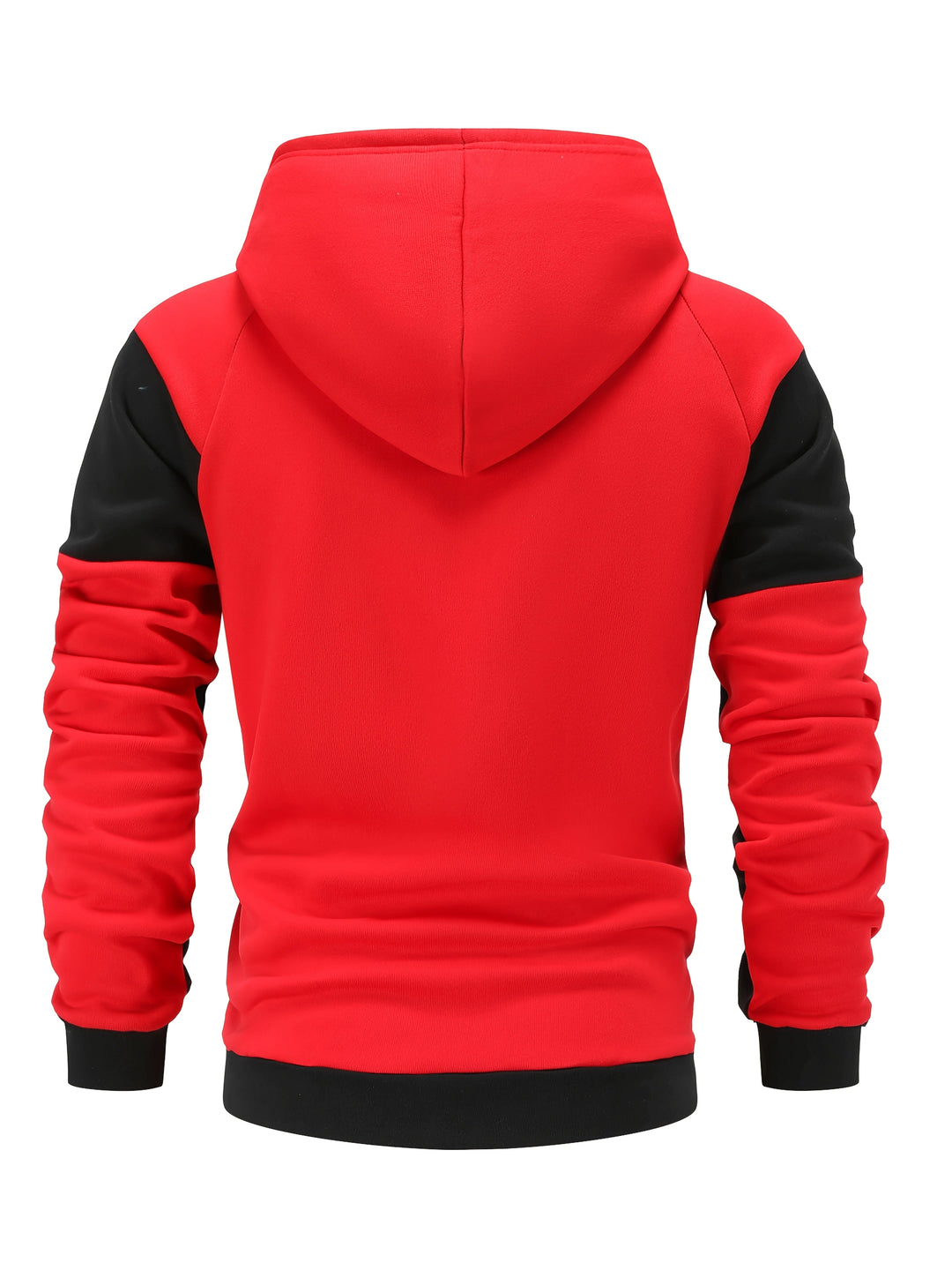 Bryce | Kleurblok Rits-Hoodie Jas