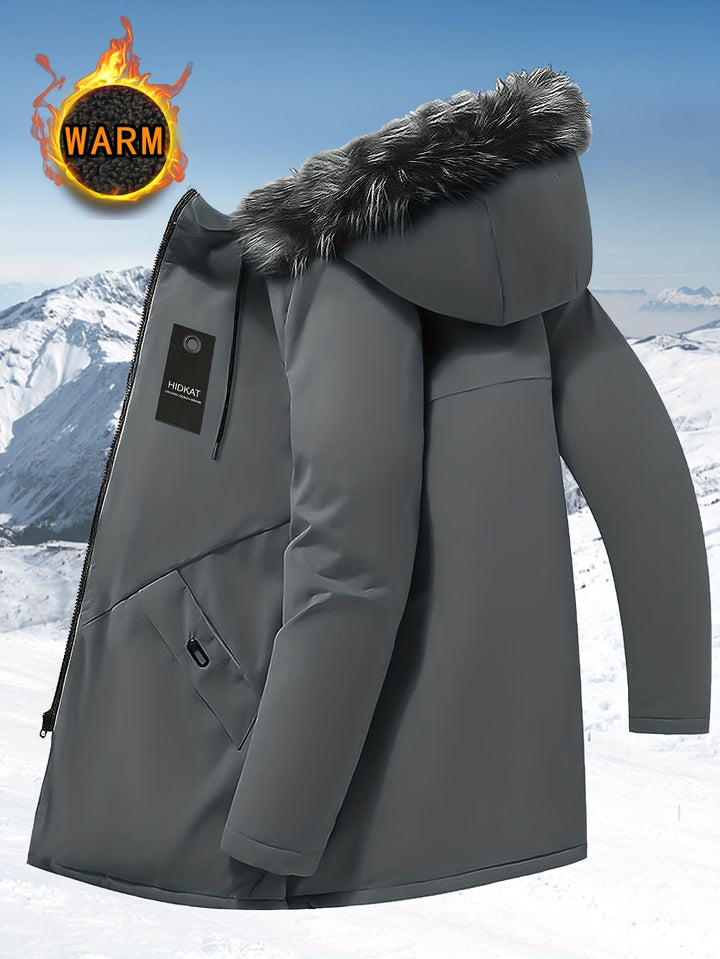 Lincoln | Gewatteerde Mid-Lange Parka Jas