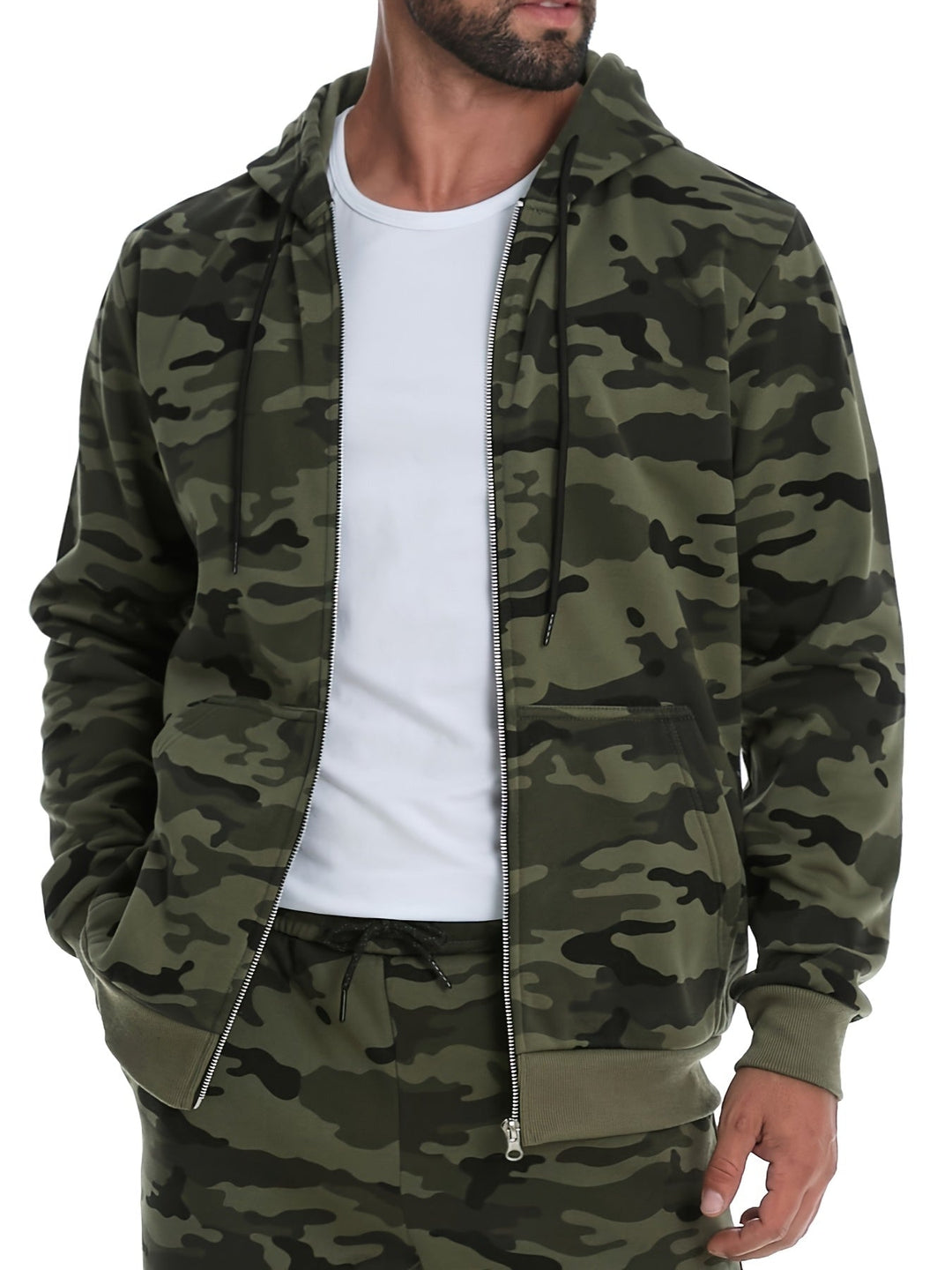Gavin | Volledige Rits Hoodie Sweatshirt